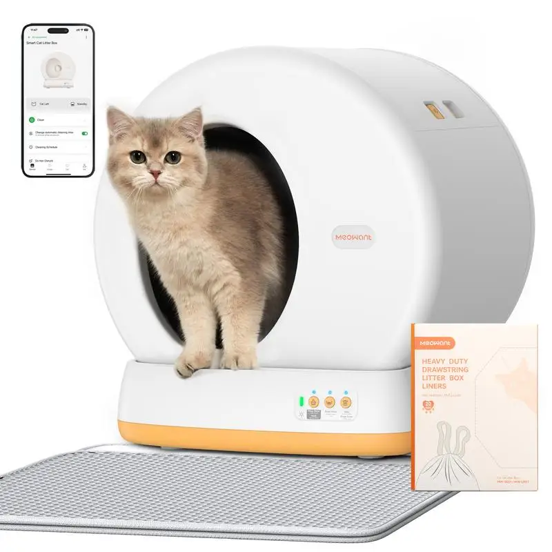 

Self-Cleaning Cat Litter Box