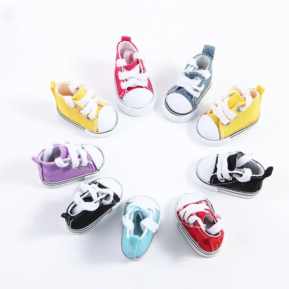 Accessories Handmade 1/6 Dolls For Children Casual Shoes Mini Shoes Doll Sneakers Doll Canvas Shoes Doll Shoes BJD Doll Shoes