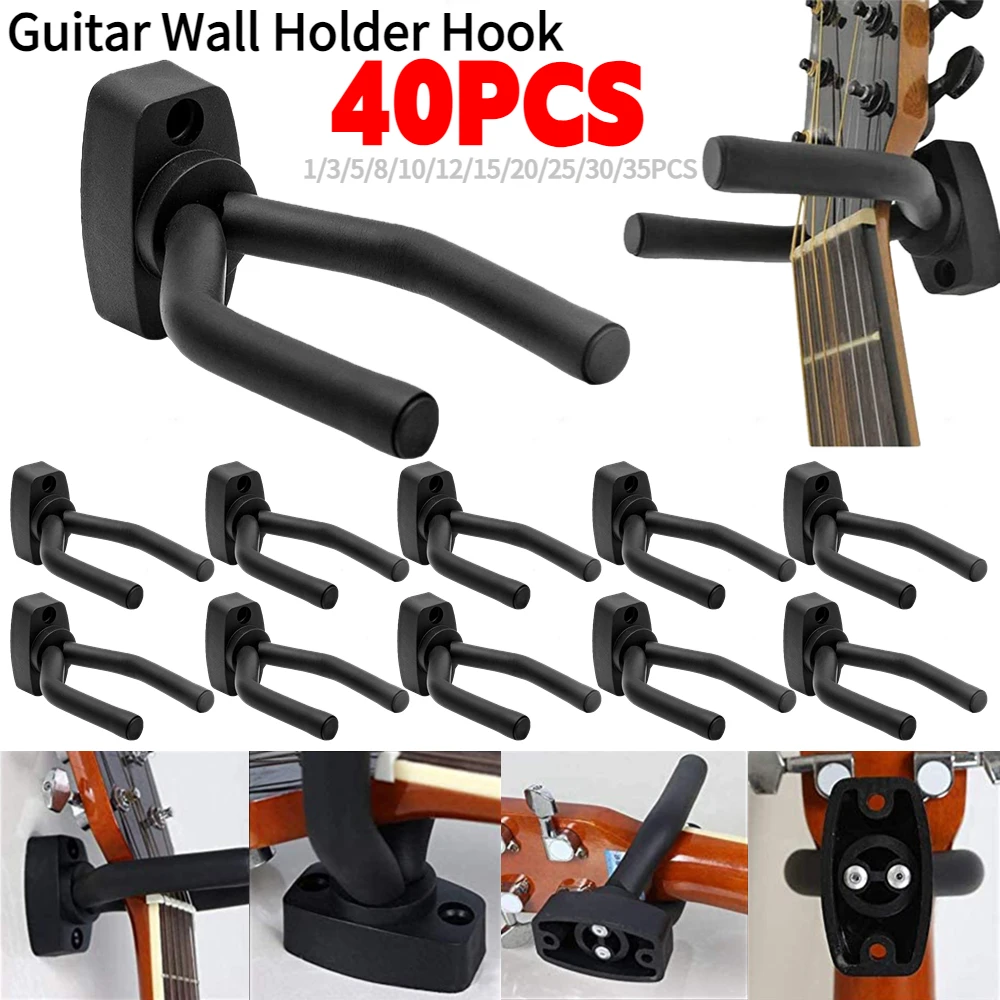 Buy 1/3/5Pcs Wall Mount Guitar Hook Short Hook Wall Hook Guitar