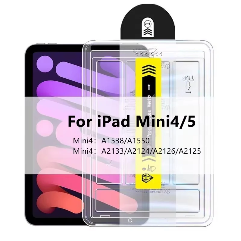 2-Pack HD Tempered Glass Screen Protectors - Easy Installation