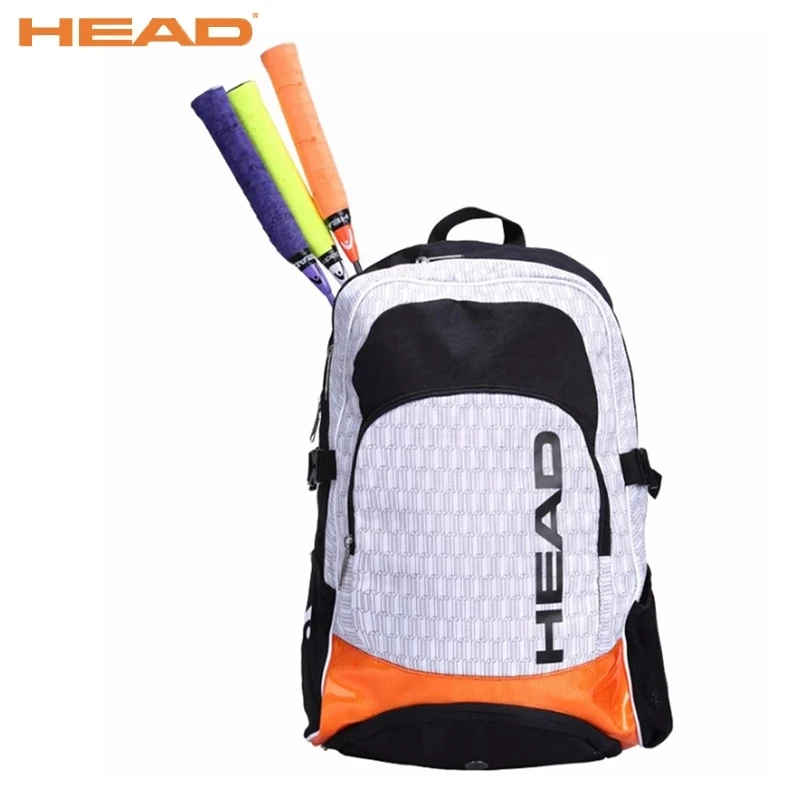 Sac à dos de tennis pour homme et femme - Peut contenir 2 raquettes avec compartiment à chaussures, grand sac à dos de pickleball, raquettes de pickleball, raquettes de badminton, balles et
