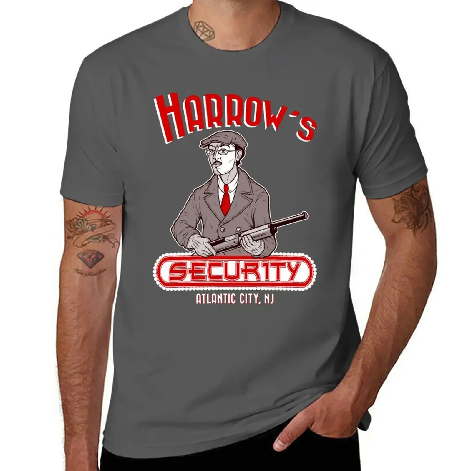 

Harrow's Security T-Shirt boys whites quick-drying mens clothes