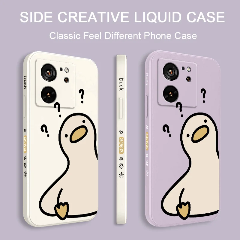 Charming What A Duck Silicone Soft Phone Case Cover