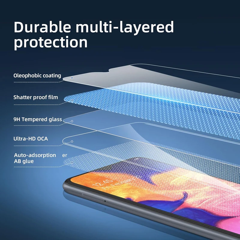 HD Crystal 9H Tempered Glass Screen Protector Film