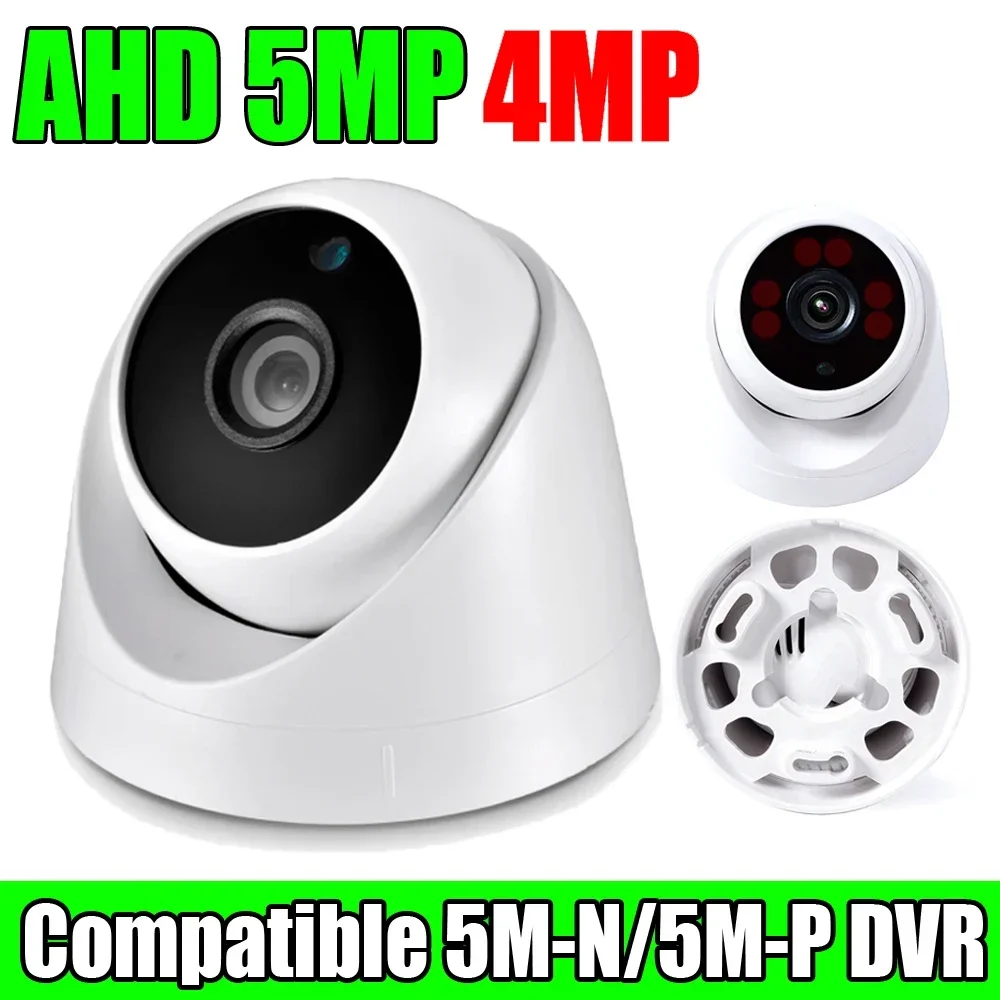 

6Led Array 5.0MP Security CCTV AHD Dome Camera 4in1 Ball 5M-N 4MP FULL Digital HD indoor infrared night vision For Home Video