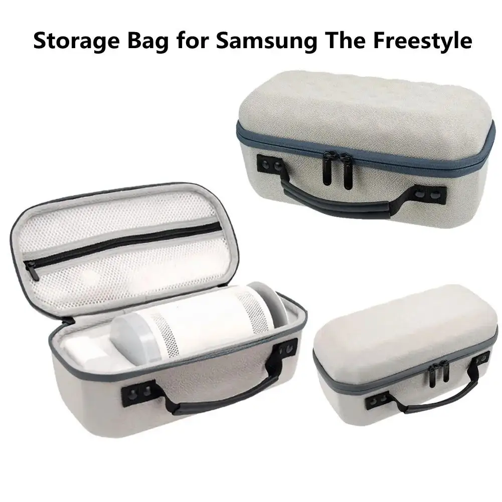

Hard EVA Carrying Case for Samsung The Freestyle Zipper Protector Carrying Bag Protect Box Waterproof Projectors Accessorie X6C6