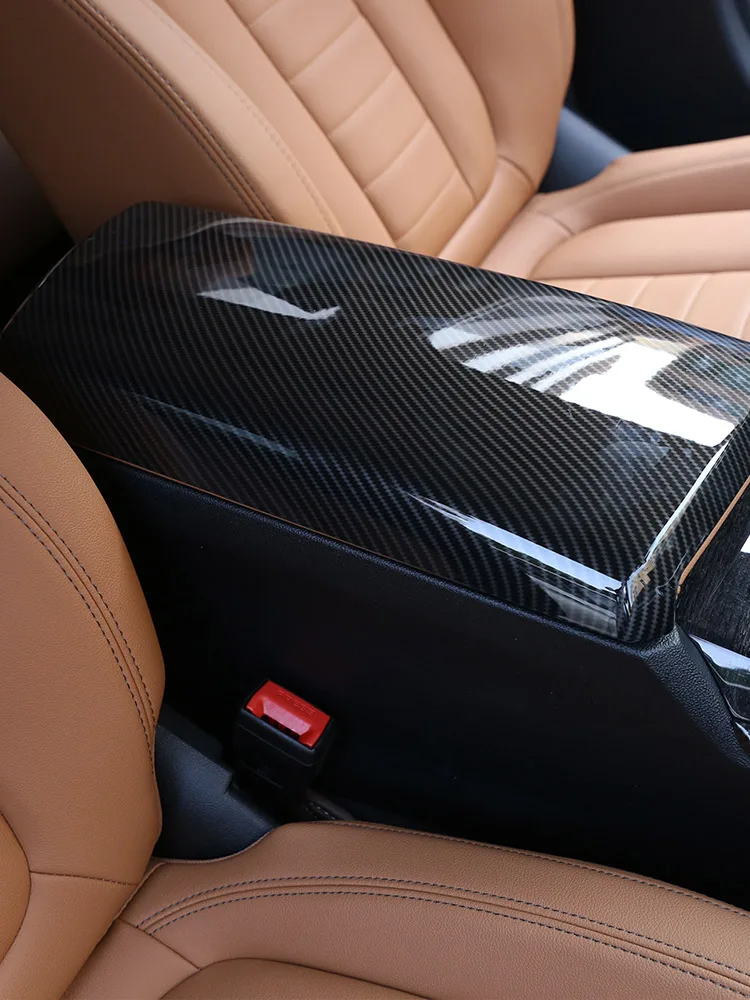 ABS Carbon Faser Für BMW M2 G87 M3 G80 G81 M4 G82 G20 3 4 Serie G22 Innen Armlehne Box Panel Abdeckung Innen Panel Trim Stück – Detail 2