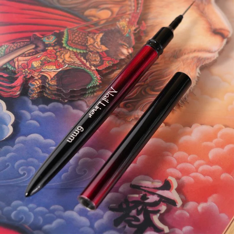 6/9/12/15/18/25mm Nail Liner Brush Handle Nail Art Pen Brush Drawing Lines Stripe Painting Flower Pen Art Manicure Tools