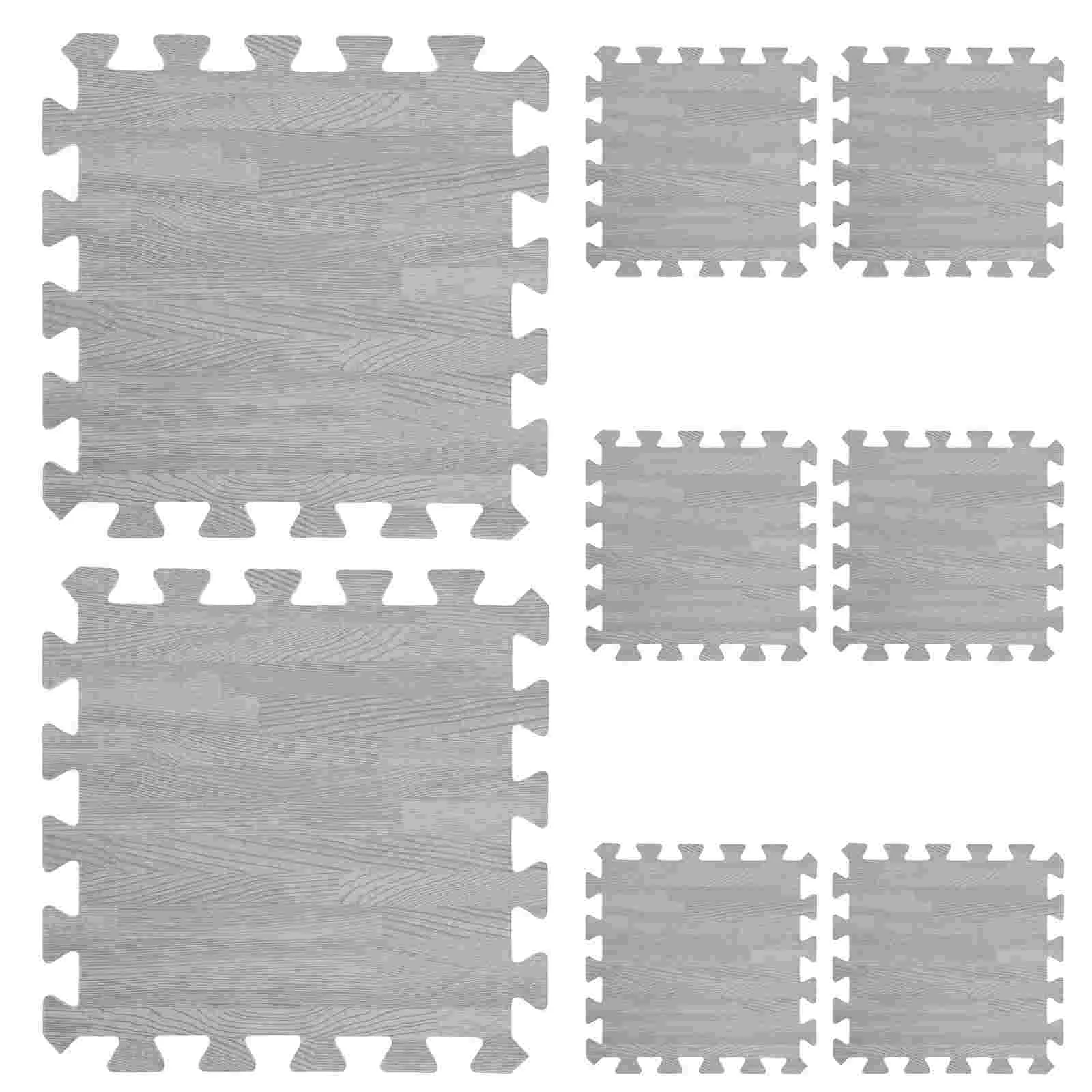 

8pcs Square Puzzle Foam Floor Mat Interlocking Carpet Tiles Flooring