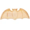 Wooden Tray Halloween Coffin Food Serving Board Decorative Dessert Plate Wood Fruit Salad Tray Wooden Plate Home Decor 2
