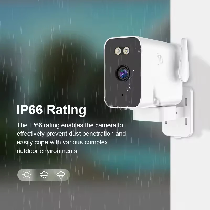 OKAM PRO IP Security Camera HD 5MP WiFi CCTV 5200 Battery Colour Night Vision Outdoor Waterproof Smart Camera Two-way Intercom 6