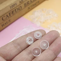 Transparent Snap Buttons 50 or 100set Resin snap buttons clothing accessories Press Stud Fasteners T5 12mm plastic snaps 1