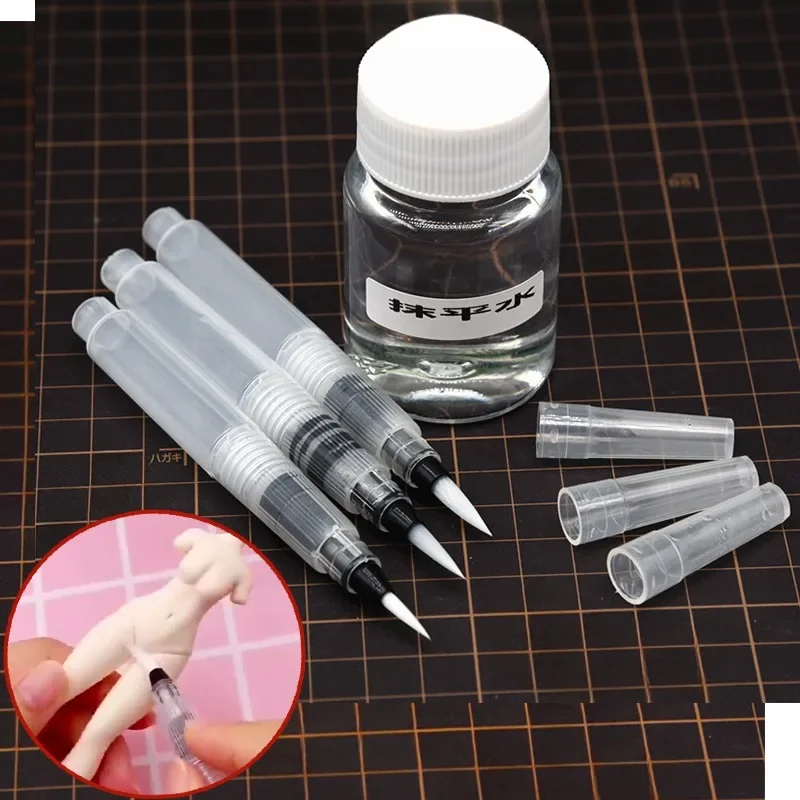 Ultra Light Clay Juncture Erasing Tool Set Erasing Pen Water DIY Polymer Clay Resin Doll Model Painting Wrong Smudges Erased