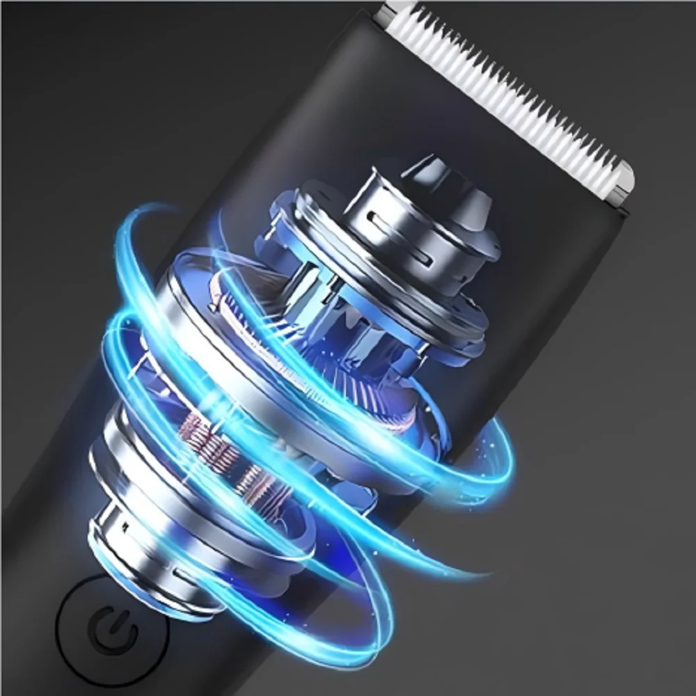 [IPX6] ماكينة تشذيب الفخذ/الجسم للرجال مع شفرات سك...