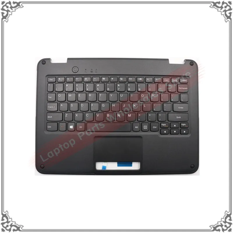 

Подлинная подставка для ноутбука Lenovo Winbook 300e с английской клавиатурой с сенсорной панелью Верхняя Крышка корпуса 5CB0P18543