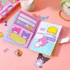 Sanrio Quite Book Kuromi Cinnamoroll Handmade Sticker Funny Montessori Educational Toddler Game For Kids Gift 5