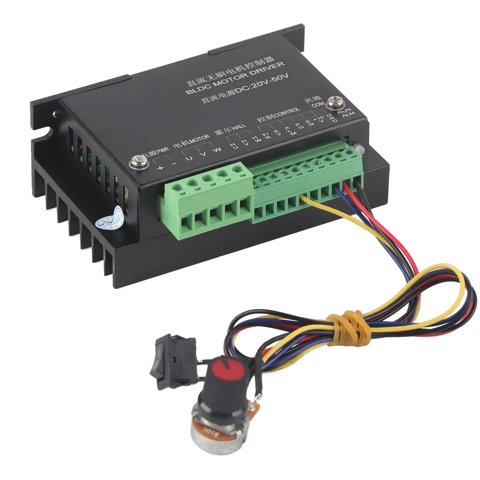 WS55-220 CNC BLDC 모터 드라이버, 스텝 모터 컨트롤러, 20-50 VDC 전동 공구, 48V, 500W