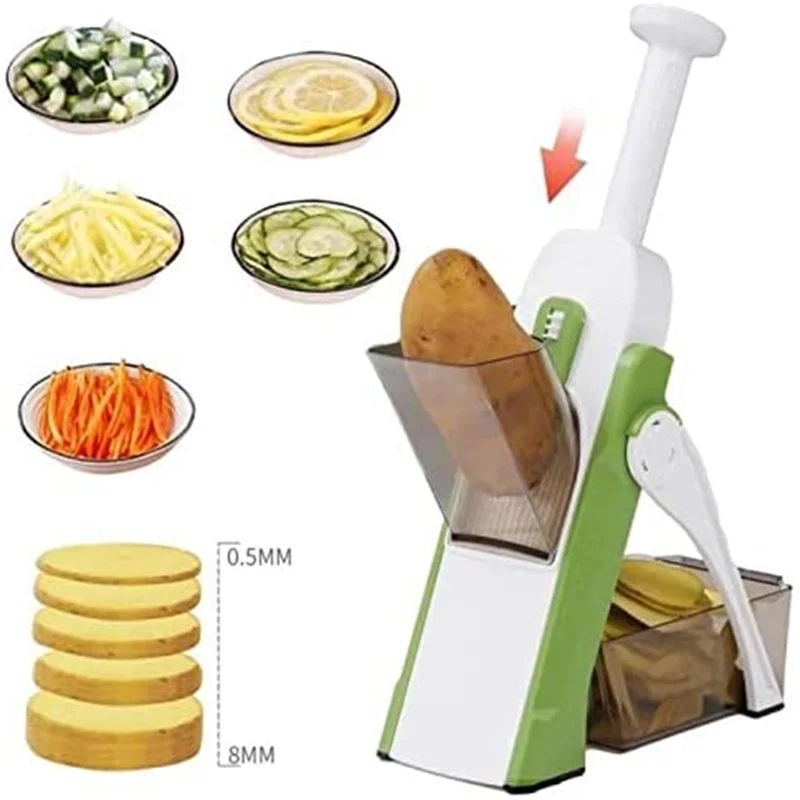 5 in 1 Kitchen Chopping Artifact Vegetable Slicer – Fasany™