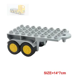 Large Urban Traffic Building Block Set - Assembled Toy Vehicles Collection (Big Trailer Tail)