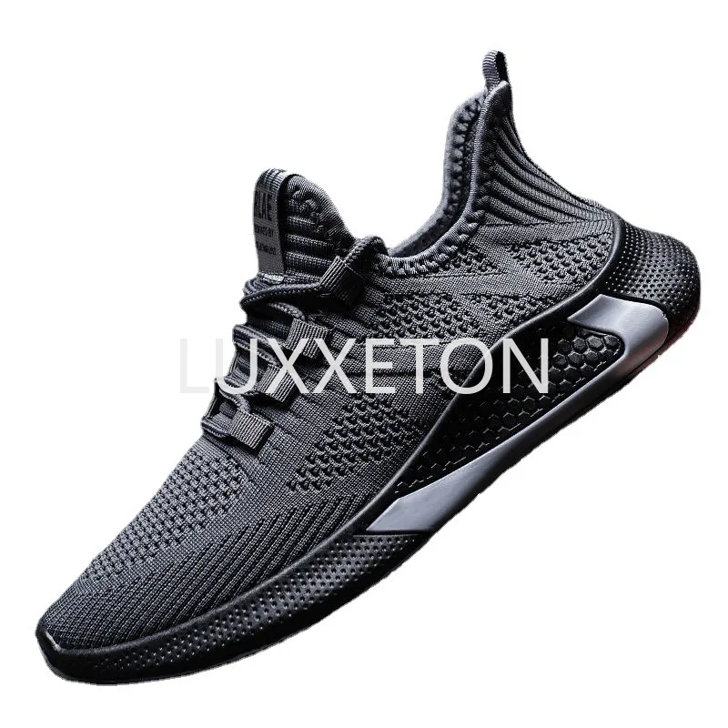 Men Mesh Breathable Vulcanized Shoes Spring and Autumn New Casual Mesh Breathable Running Comfortable and  Men Sports Shoes 4