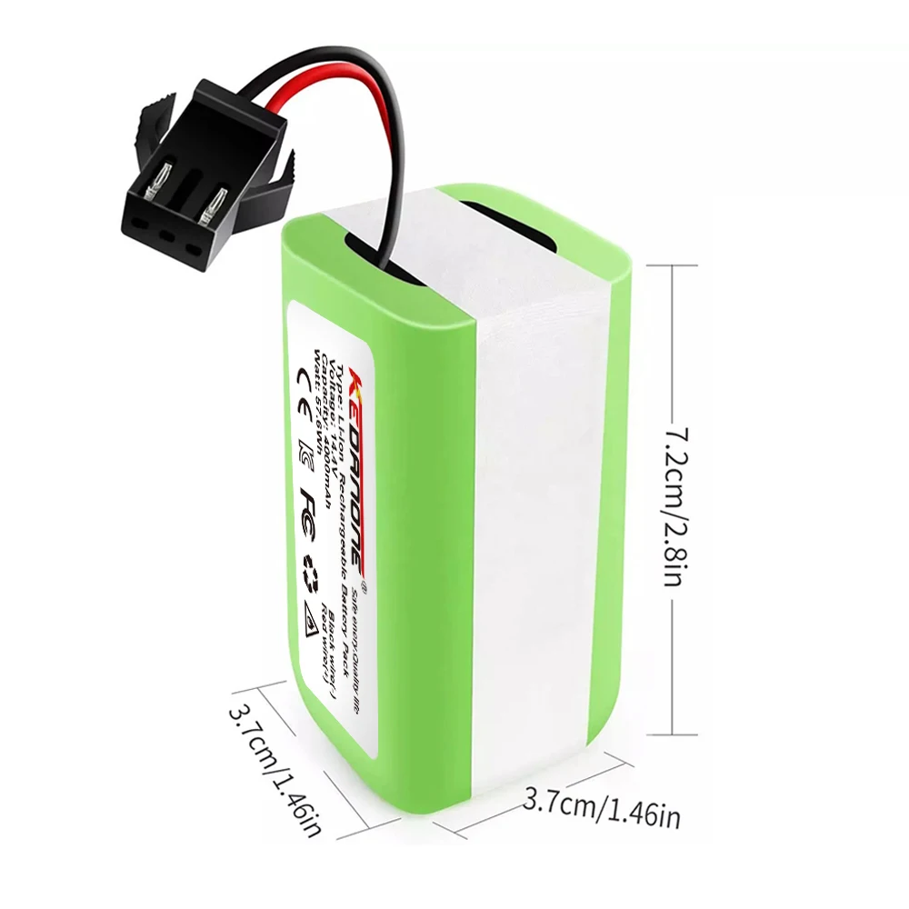 14.4V 3200mAh Replacement Battery For Conga Excellence 990 950 999 1090 1099  1190 1790 1990 2290Ultra Robot Vacuum Cleaner - AliExpress