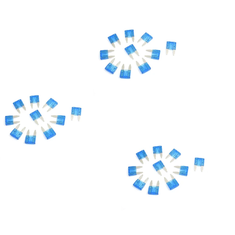 

30 X ATC Mini Blade Fuse для автомобильного предохранителя Flat 15 A Blue