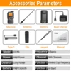 Baofeng UV-K6 Long Range Walkie Talkie Full Band Wireless Copy Frequency Type-C Charge UHF VHF Amateur Two Way Radio For Camping 5