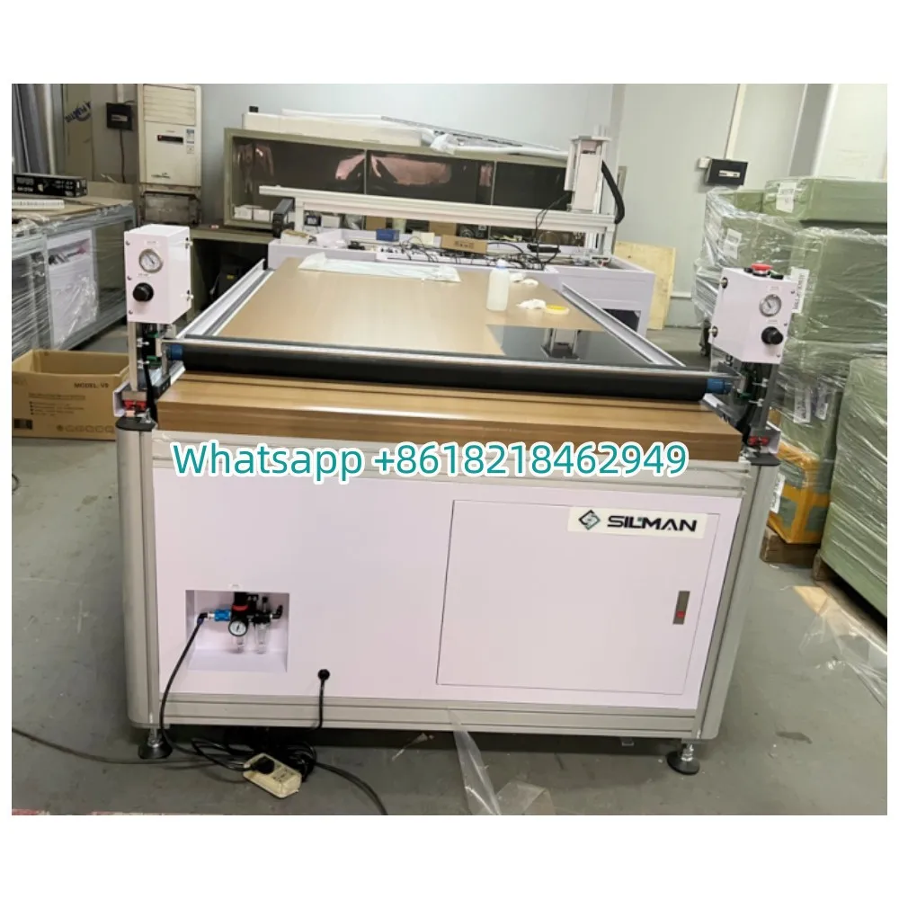 Silman LCD TV Polarizer Film Lamunating Machine 65 85 Inch Polarizer Film Pasting Machine For TV Panel Screen Display Repairing 5