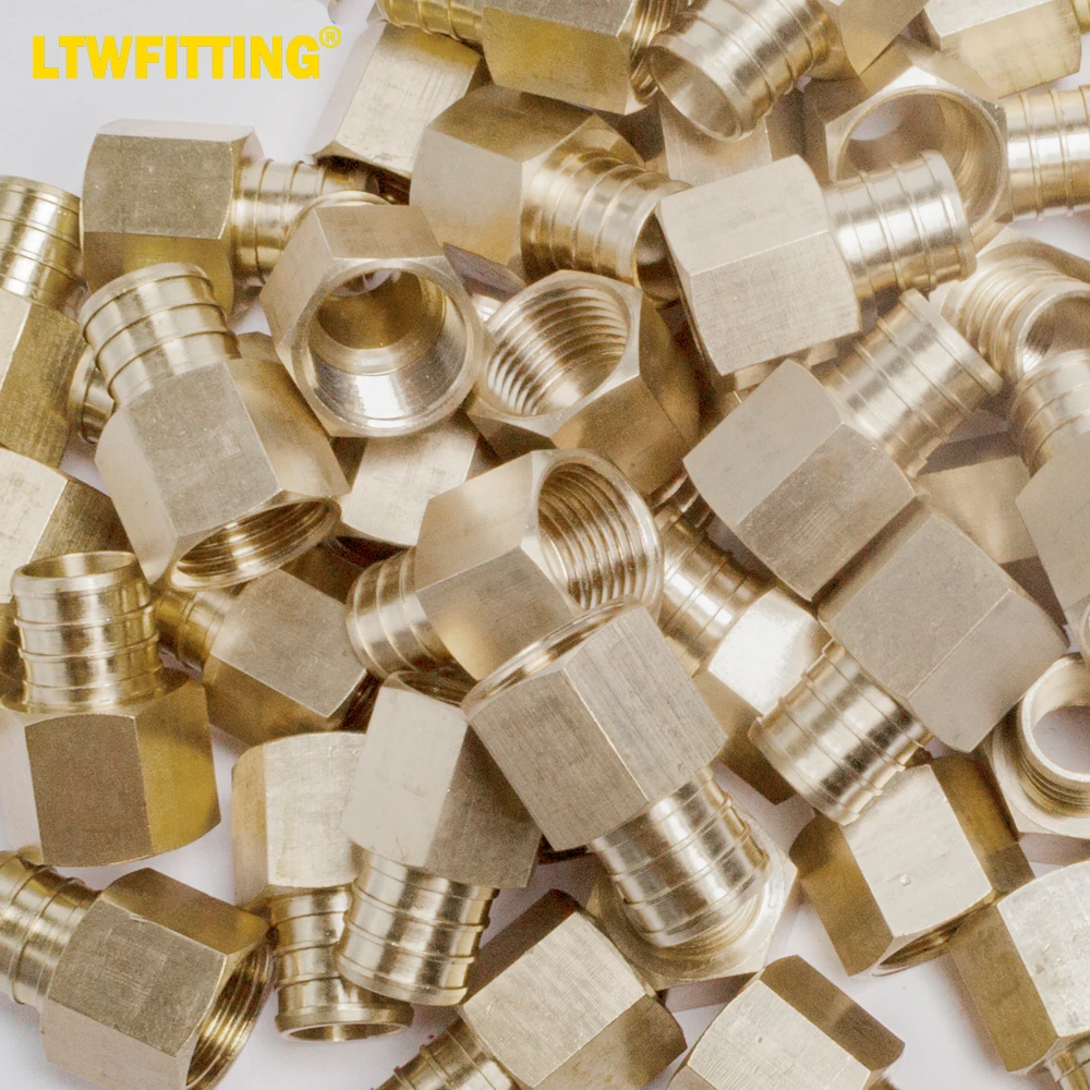 

LTWFITTING LF Brass 1,5-дюймовый PEX x 1,5-дюймовый Женский NPT адаптер, латунный фитинг для обжимных труб из сшитого полиэтилена (комплект из 3/4)