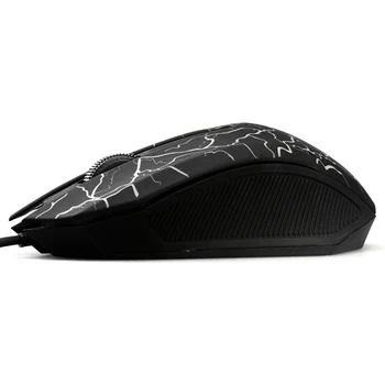 3200DPI Computer Mouses Colorful LED Professional Mouse Gaming Ultra-precise For Dota2 LOL Gamer Mouse Ergonomic USB Wired Mouse 6
