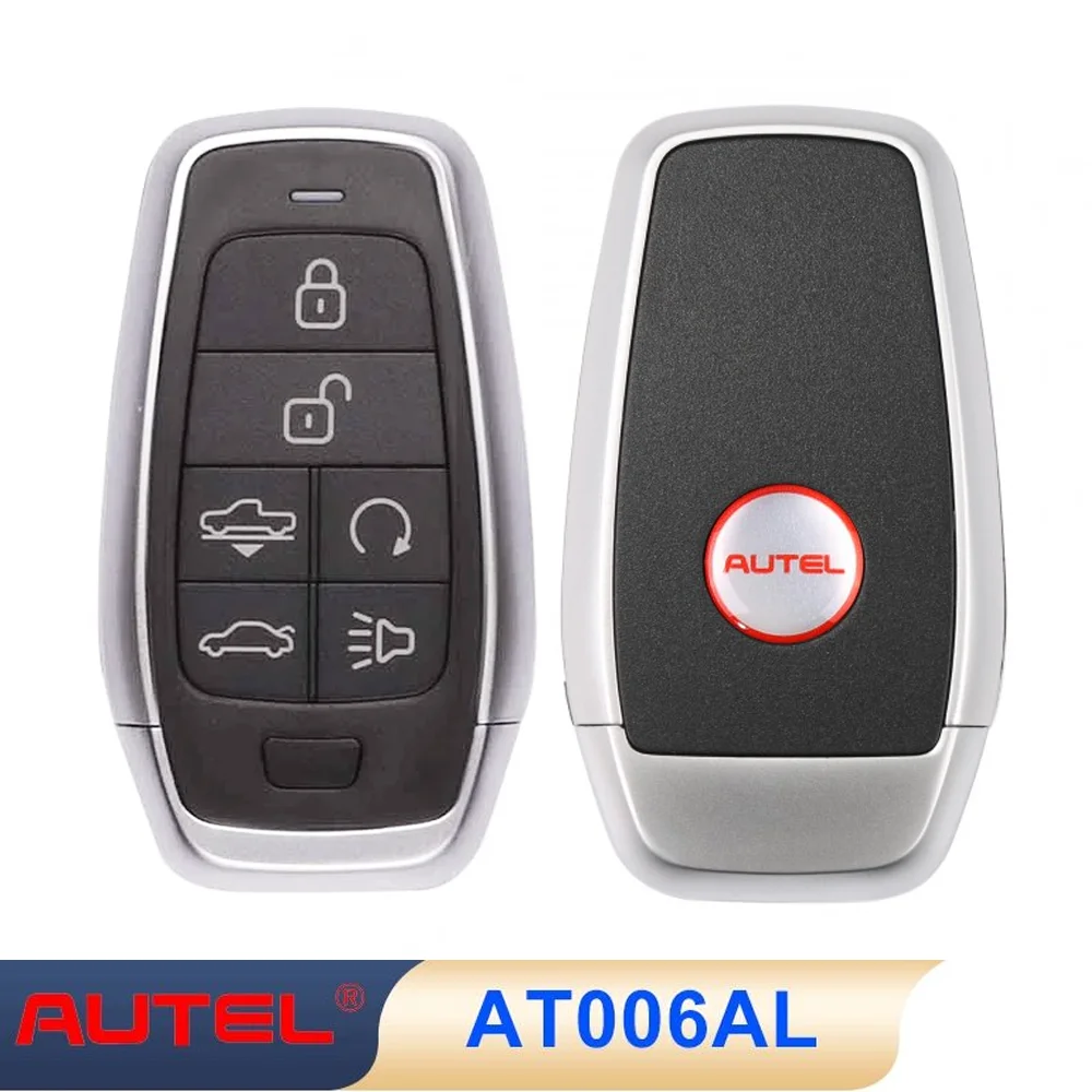 

Универсальный смарт-ключ Atuel IKEY AT006AL, 6 кнопок, пульт ДУ Autel для MaxiIM KM100, 5 шт./партия