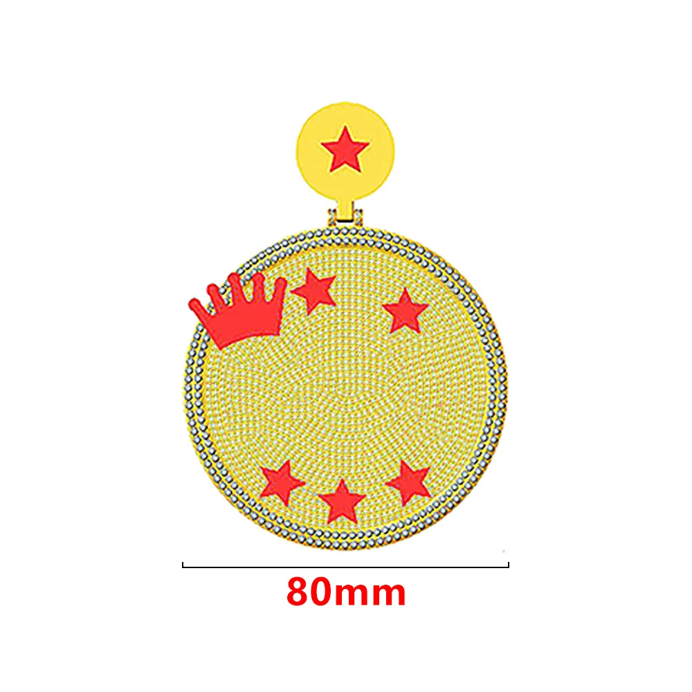 Pass Diamond Tester Hip Hop Fine Jewelry S925 Vvs Moissanite Diamond Iced Out Custom Moissanite Pendant Hiphop