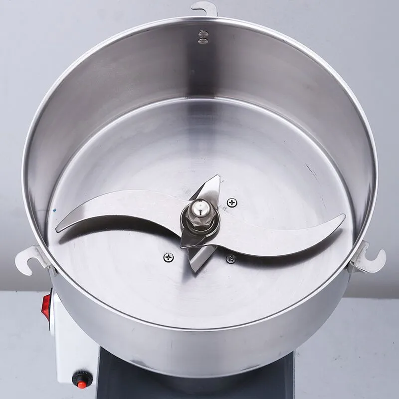4500G 4500W 커피 분쇄기 430 스테인레스 스틸 상업용 의학 밀가루 분말 분쇄기 분말 분쇄기 고속 지능형