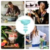 Wide Mouth Kitchen Funnel With Detachable Spouts And Strainers Cooking Canning Funnel For Filling Small Bottles 5