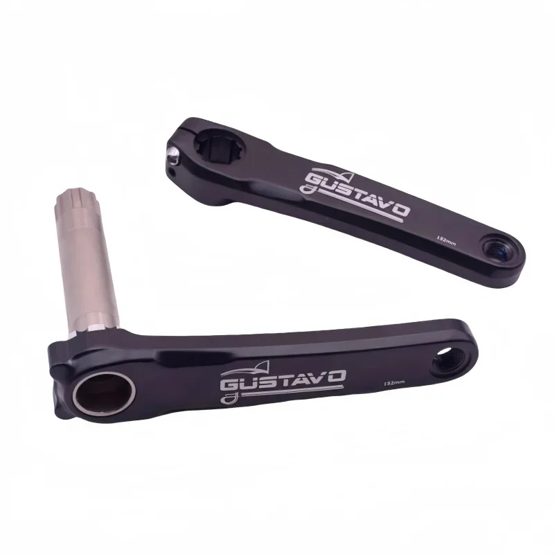 GUSTAVO 135 140 152 160 MM kinder Fahrrad Kurbel Für Direkt Montieren Kurbel Fahrrad Kurbelgarnitur Radfahren Teile – Detail 6