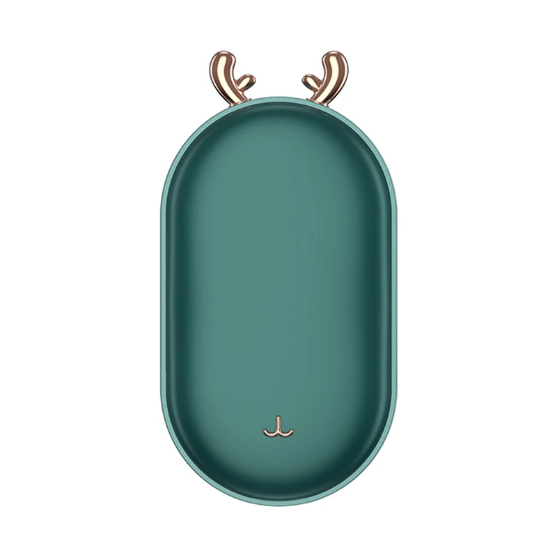 USB Rechargeable Winter Mini Hand Warmer Heating Pad Mobile Power Handheld Warmer Heater Pocket Mini Cartoon Electric portable hand warmer