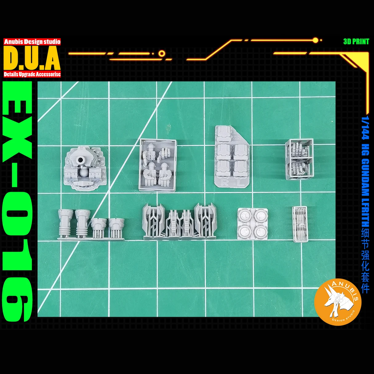 Model Specific Details Transform Hand Parts for 1/144 HG GUNDAM LERITH PROLOGUE