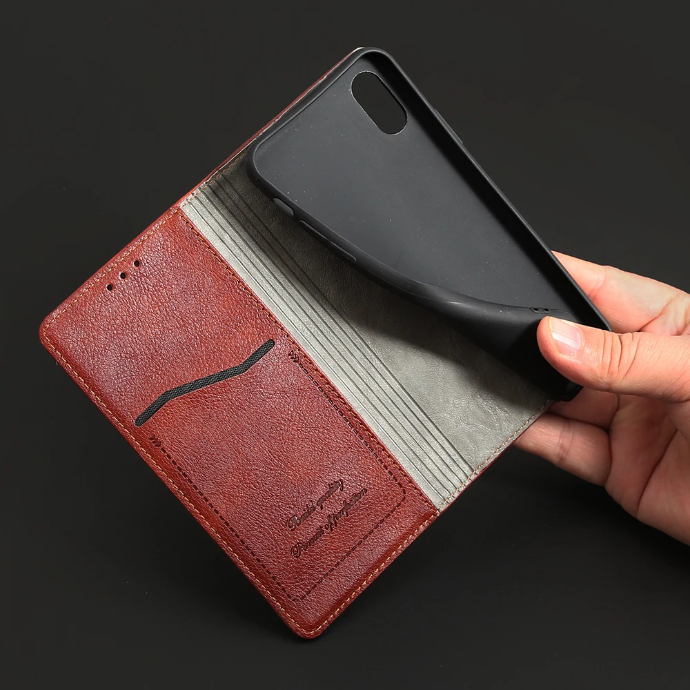 Premium Flip Leather Pouch Case Cover
