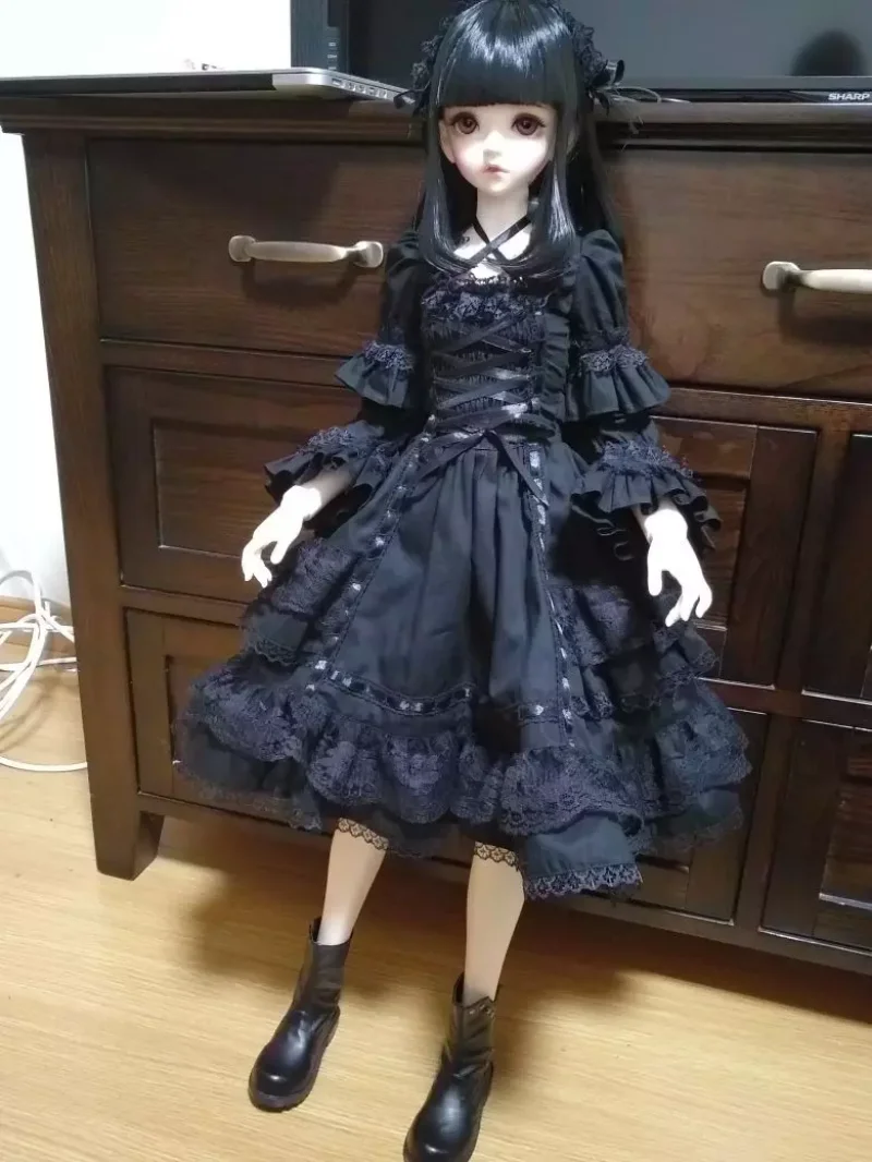 BJD 人形の服は 1/3 1/4 1/6 サイズのクラシックドレスレース lmall