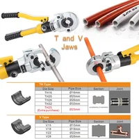 Hydraulic Pex Pipe Crimping Tools CW-1632 Pressing Plumbing Tools for Pex Pipe with TH / V jaws GC-1632 1