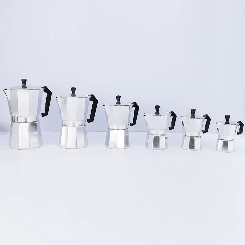 Manual Classic Italian Style Easy to Operate Aluminum Espresso