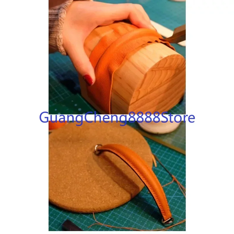 1Pcs Designer Leather Craft Bend Fixed Mold Glue Stitch Sewing Wood Hand Tool Accessories Corner Shaping Tool