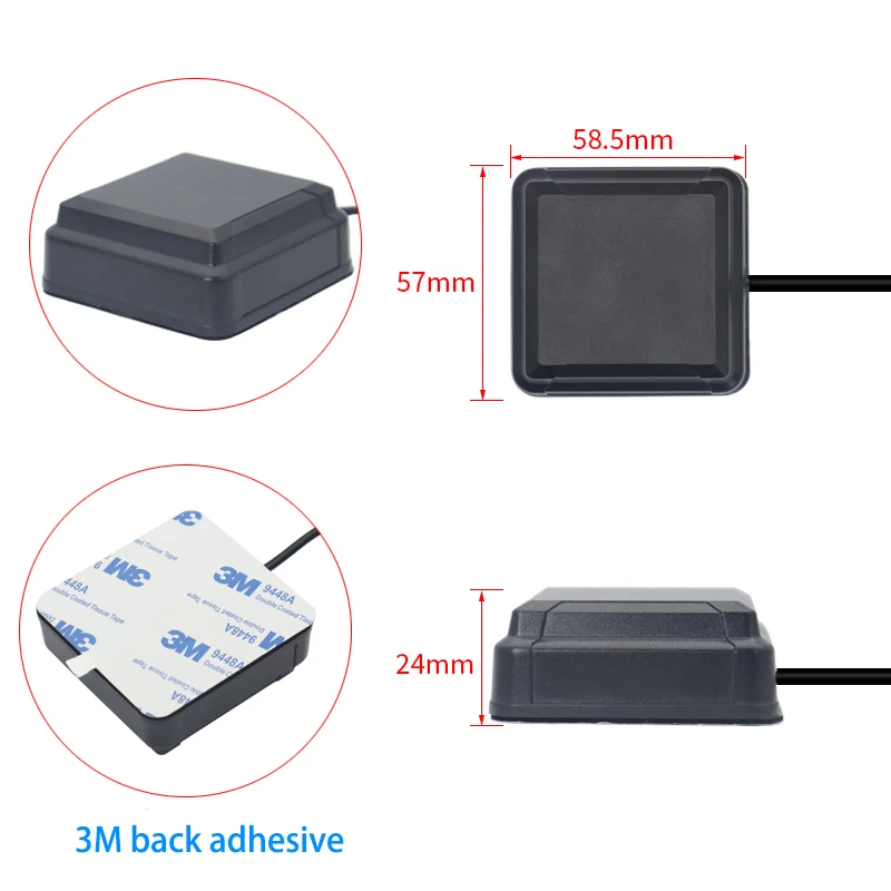 RTK/RTD 고정밀 안테나 센티미터 포지셔닝 L1+L2+L5 3위성 7주파수 GNSS 측정 안테나 42dBi 증폭기