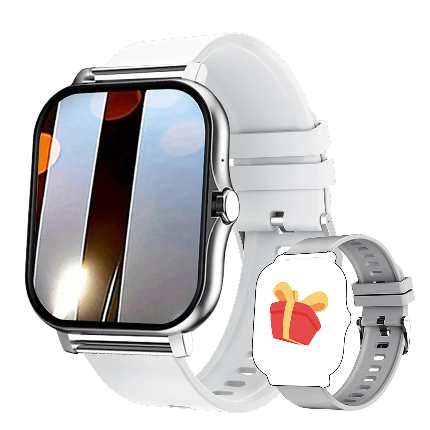 White-silver