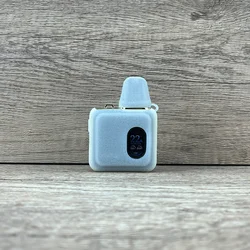 Soft Silicone Case Cover Shield for Xlim Sq Pro - Durable Protective Skin in Latest Design (Milky white)