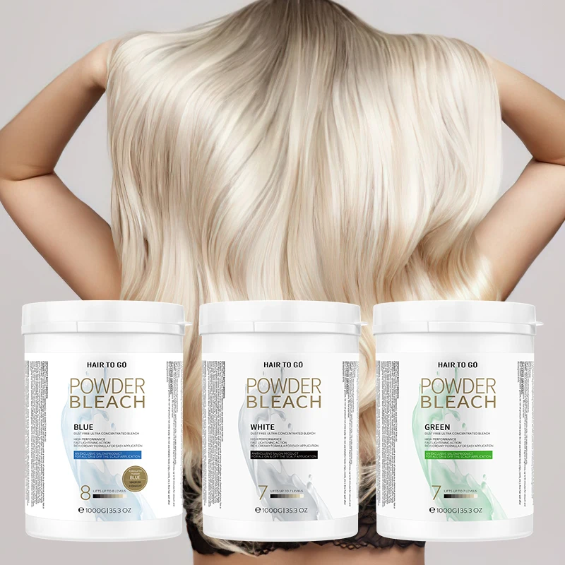 Professional Salon Products Nourishes Repair Damaged Fading Cream Color Dye Private Label Hair Bleaching Powder обесцвечивающая пудра с кератином и кашемиром expert color powder bleach