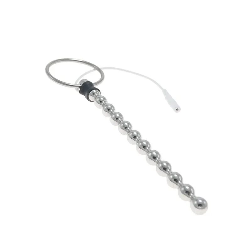 Horse Eye Penis Plug Electric Shock Urethral Catheter Sounds Masturbation Body Massage Medical Themed Toys Delay Ejaculation
