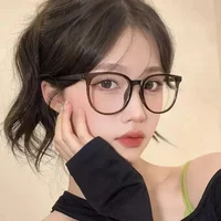 Lunettes de myopie à monture ronde pour femmes, lunettes anti-lumière bleue, lunettes de protection des yeux, lunettes d'ordinateur, dioptries-1.0 -1.5 -2.0 à-4.0, nouveau 5