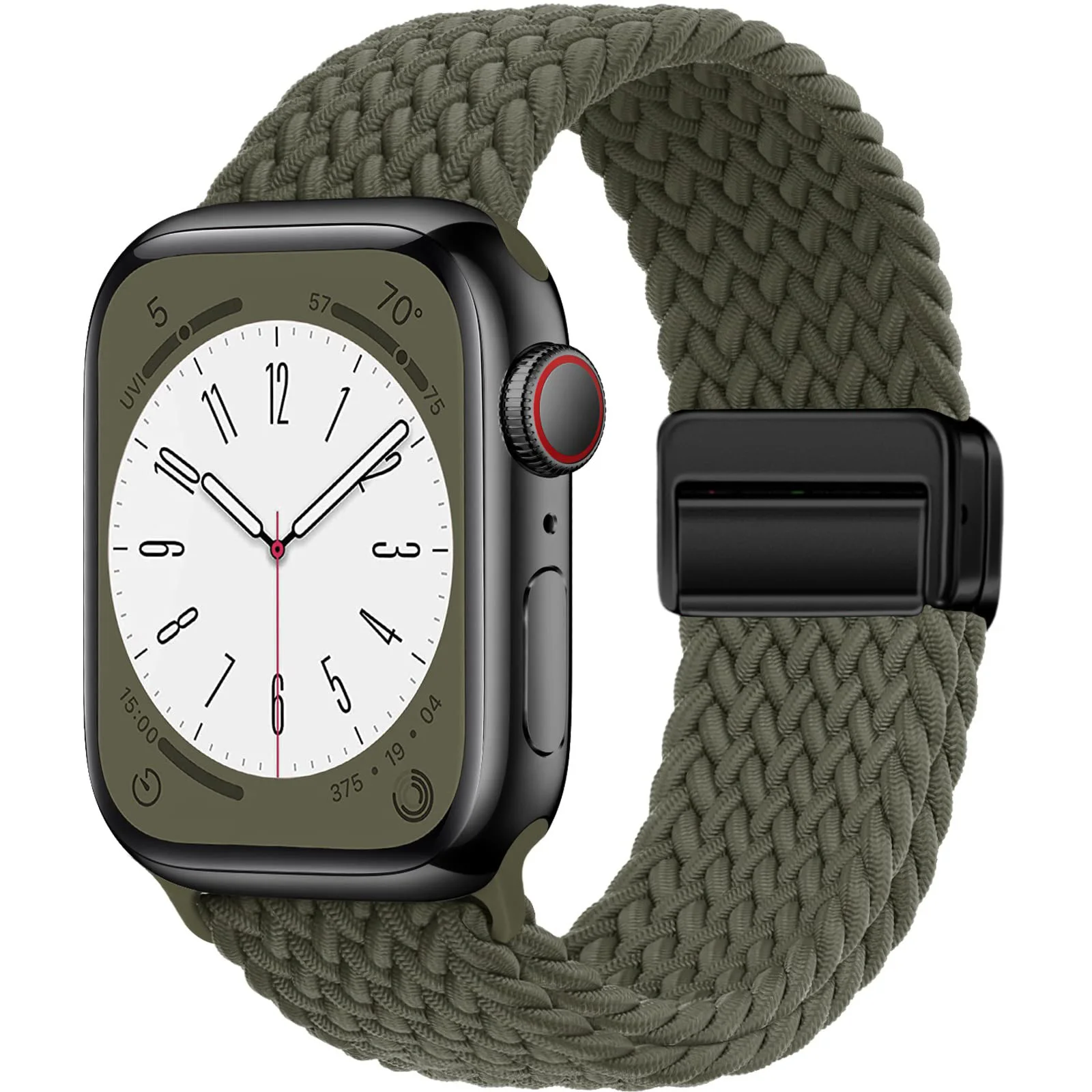 Magnetic Buckle Nylon Watch Strap Bracelet