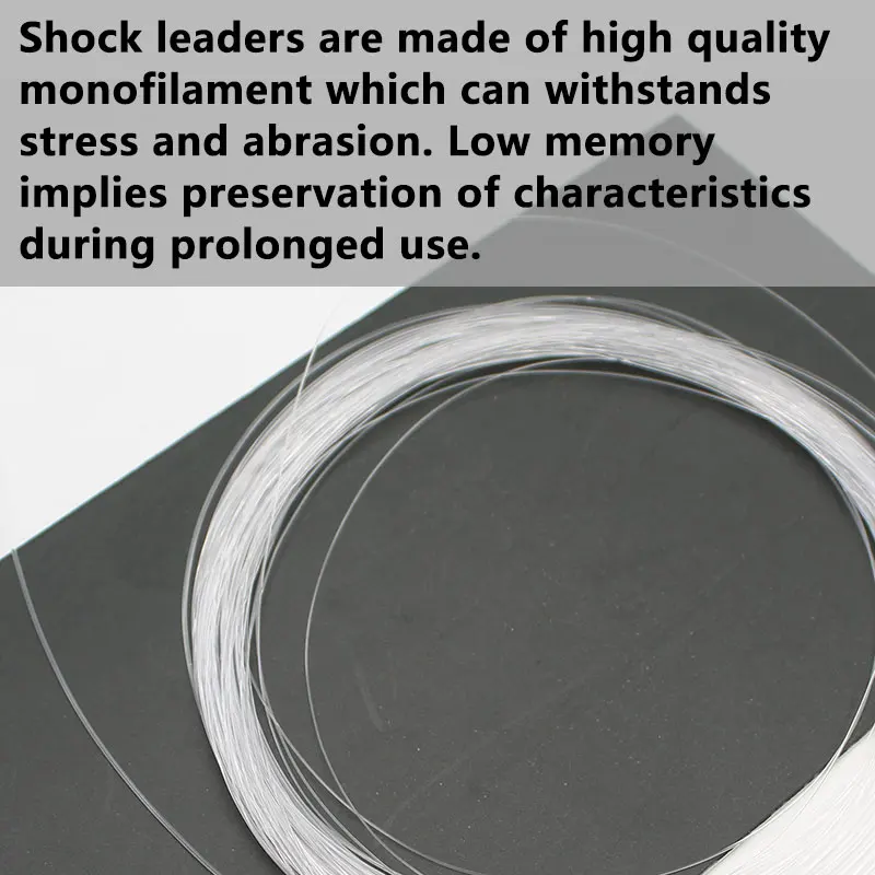 15m*5pcs Feeder Carp Fishing Tapered Shock Leaders Monofilament Nylon Fishing Line Casting Distance Leader For Fish Accessories 3